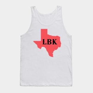 LBK Texas in Red Tank Top